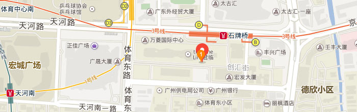 广州韦博英语万菱汇校区地址--百度地图
