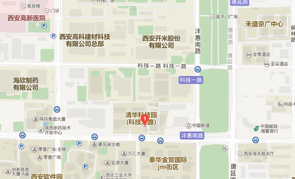 西安优逸客高新校区地址——百度地图