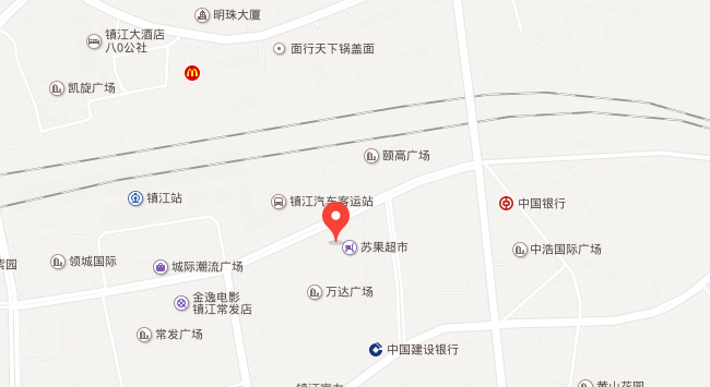 镇江樱花国际日语黄山西路校区具体地址——百度地图