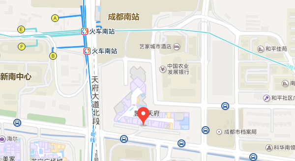成都樱花国际日语凯德天府校区具体地址——百度地图