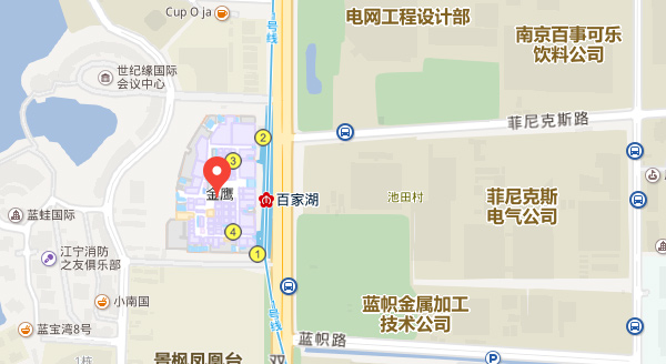 南京樱花国际日语江宁校区具体地址——百度地图