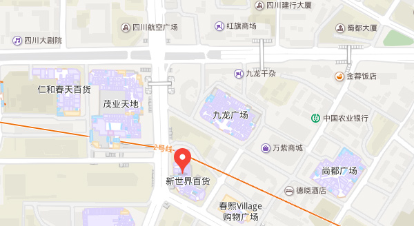 成都樱花国际日语锦江校区具体地址——百度地图
