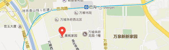 外教中国海淀万柳校区地址——百度地图