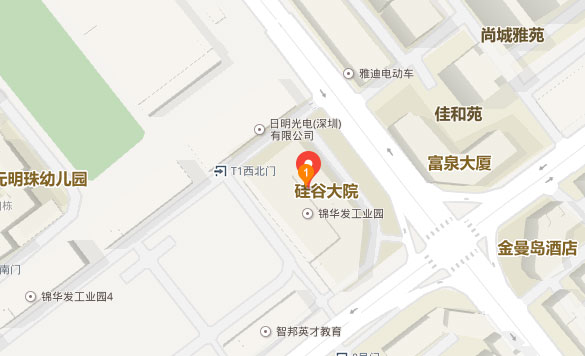 深圳兄弟连龙华新区校区地址-百度地图