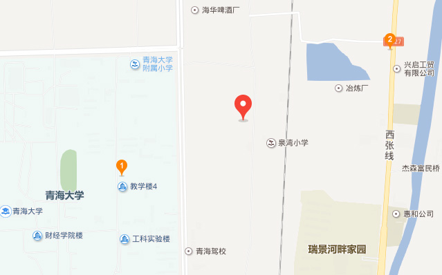 西宁兄弟连城北校区地址-百度地图