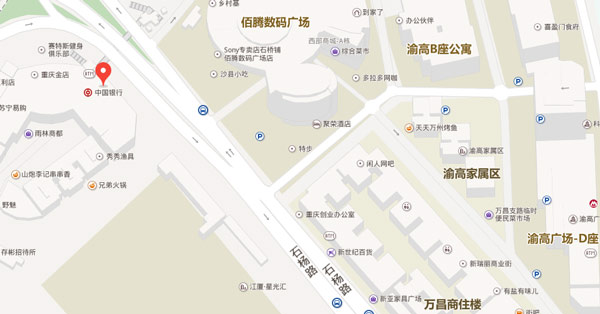 重慶牽引力石橋鋪校區地址-百度地圖