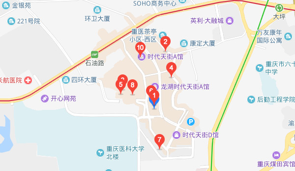 重庆va艺术留学渝中校区地址-百度地图