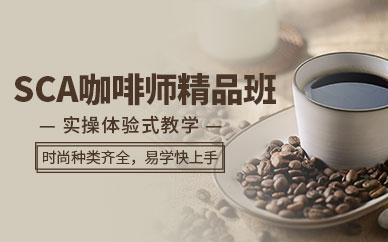 廣州sca咖啡師認證培訓