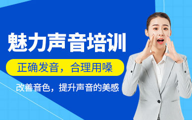 合肥魅力聲音培訓(xùn)