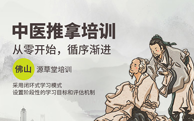 佛山市中醫(yī)推拿培訓(xùn)班