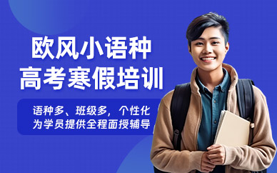 濟(jì)南小語種高考寒假培訓(xùn)