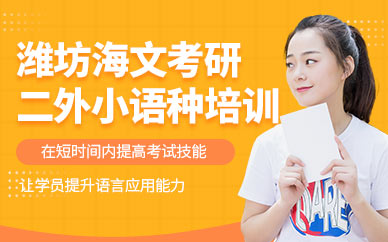 濰坊海文考研二外小語種培訓班
