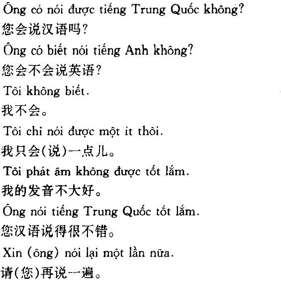 越南语对话
