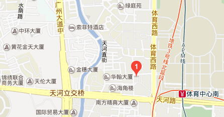 广州环球雅思总校地理位置-百度地图