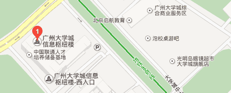 广州环球雅思大学城校区地理位置-百度地图