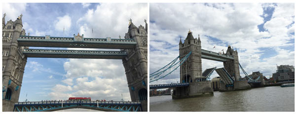 登上伦敦塔桥