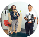 新勵成成人口才培訓師生互動