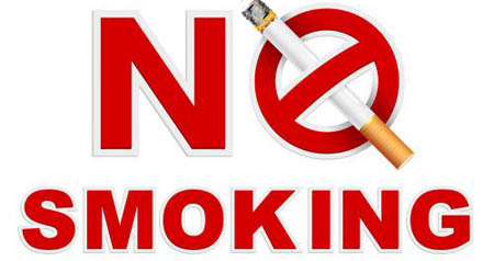 禁止吸烟的英语