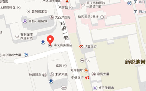 重庆恒企会计石桥铺校区地址——百度地图