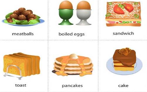 教学小学英语食物类单词的方法