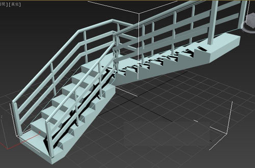 3dmax楼梯怎么做_3dmax平行楼梯怎么做