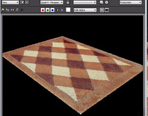 3dmax毛地毯怎么做_3dmax地毯材质参数