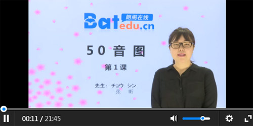 日語基礎發(fā)音五十音圖課