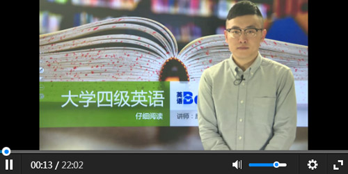 大學英語四級閱讀特訓班