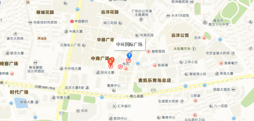 新环球汉语市南校区-360地图