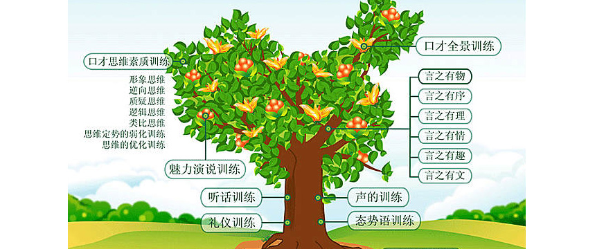 杭州張嘴就來口才訓練中心口才樹圖片