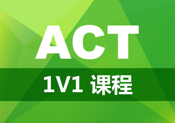 ACT考试一对一培训课程