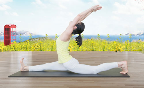 瑜伽锻炼臀部动作