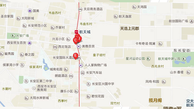 社科赛斯西安分校具体地址——百度地图