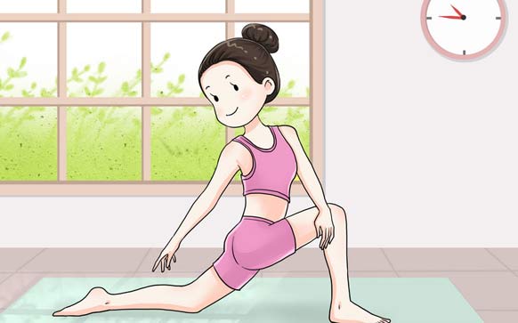 挺胸美背的瑜伽動作