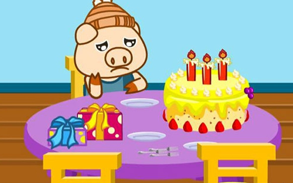 小猪米米的生日故事