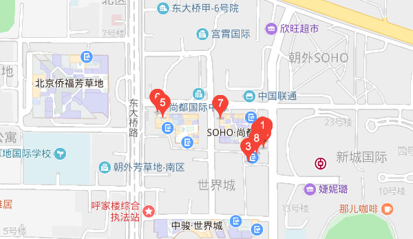 北京弗斯特艺术学院地址——百度地图图片