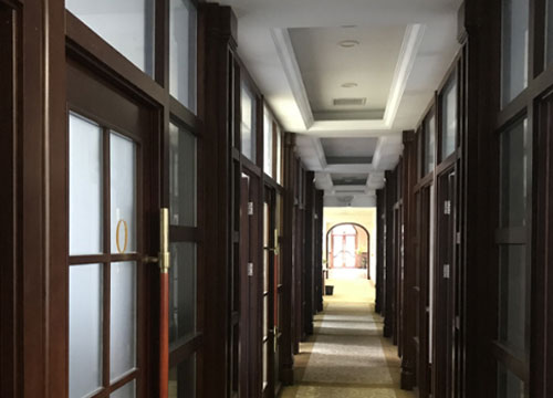 天津ib培训班走廊图片