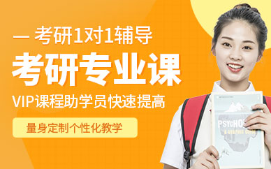考研專業課1對1輔導班