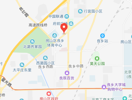 北京良乡地图图片