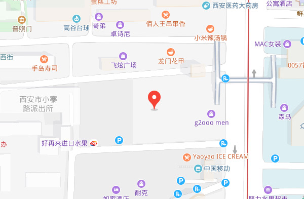 西安百弗小寨中心校區-百度地圖