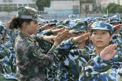 軍禮訓(xùn)練