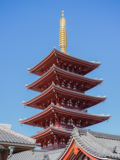 日本寺庙风景