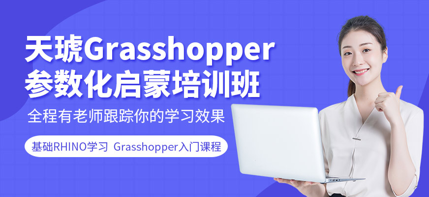 广州天琥Grasshopper(草蜢）参数化启蒙培训班
