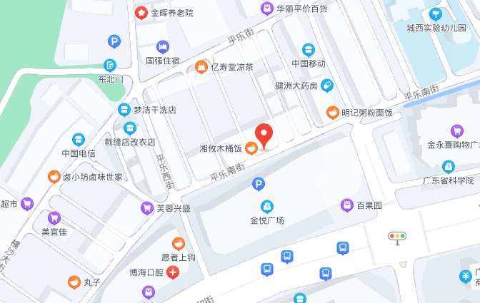 广州菲菲金沙洲校区地理位置-百度地图