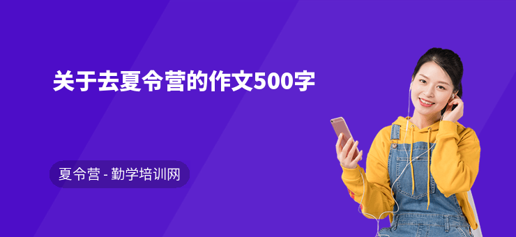 關于去夏令營的作文500字