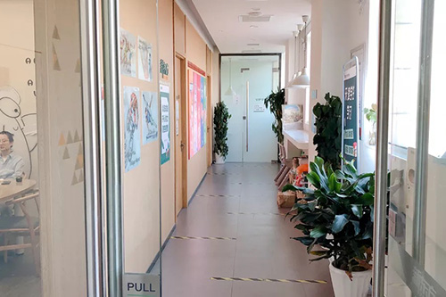 天津新東方考研西青校區(qū)走廊