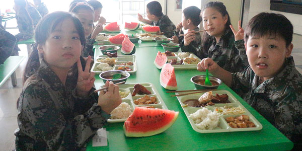 學(xué)員就餐