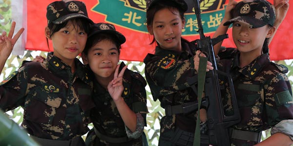 學(xué)員合影