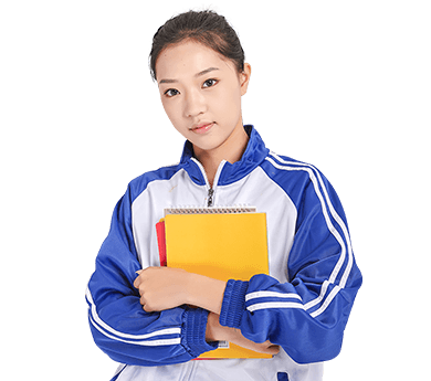 抱著書(shū)本的女高中生