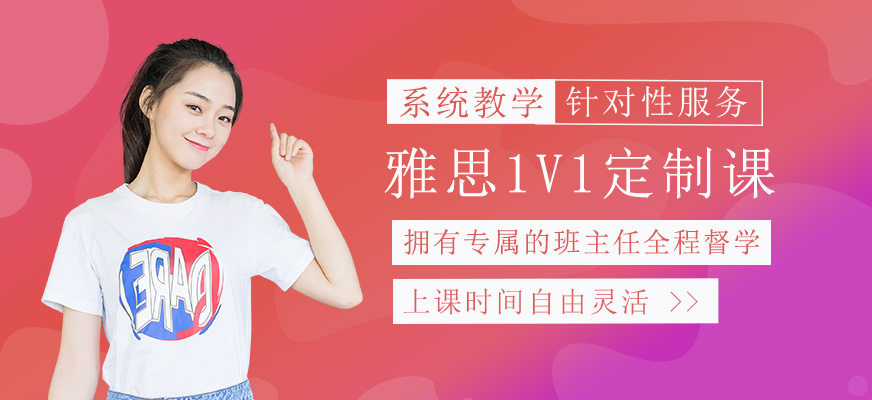 雅思1V1定制課